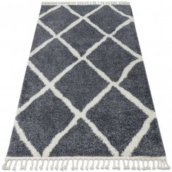 Vaip WELBEN CROSS valge boho stiilis 60x250 Hakano