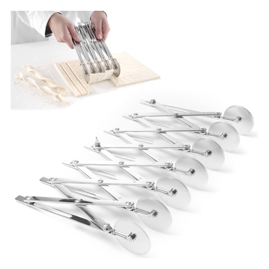 Kvadrātveida konditorejas forma kūkām un ēdieniem 65x65x(H)45mm Hendi 512166 – 2