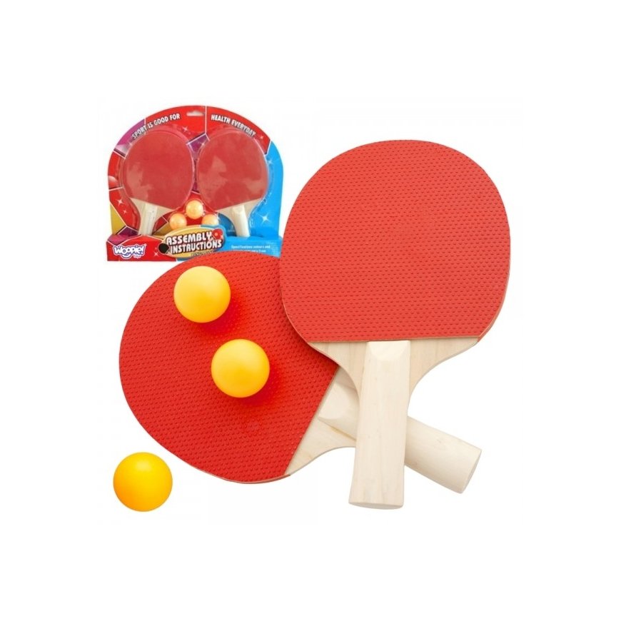 WOOPIE Table Tennis Racket Set with 3 Balls – 2