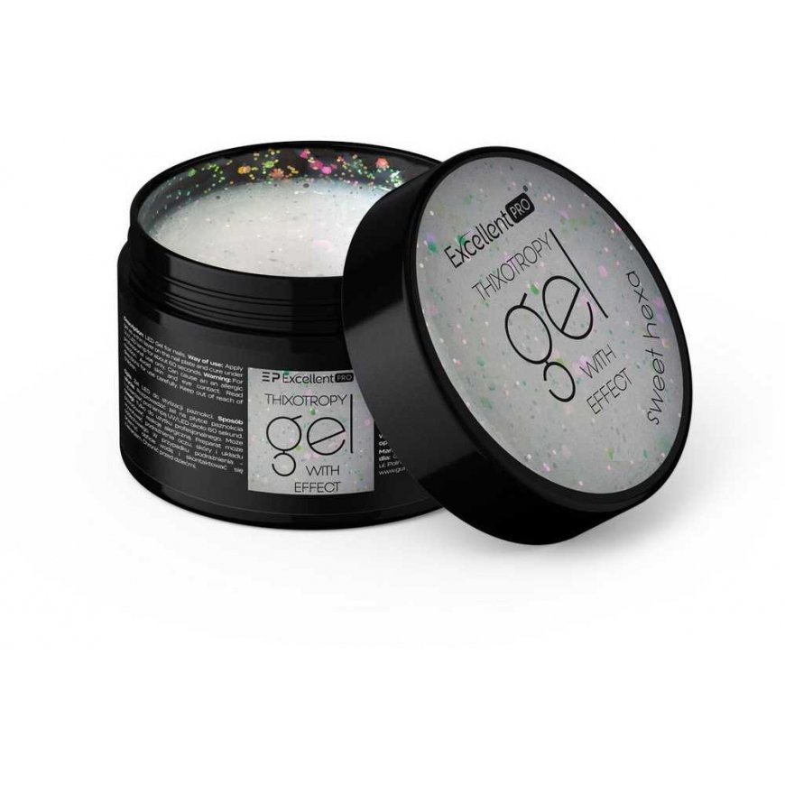 Cosmetics Zone Excellent Pro One Layer Multifunctional Hybrid Fiber Base with "Glow Princess" Fibers, 11 g