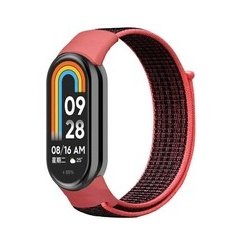 Beline Mi Band 9/8 NylonLoop aproce pelēkā krāsā