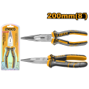 Ingco HLNP08208 Long Jaw Pliers, 8"/200mm, CrV Ingco HLNP08208 Long Jaw Pliers, 8"/200mm, CrV