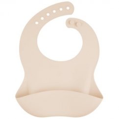 CANPOL BABIES силиконовый фартук с карманом, 51/030_cream