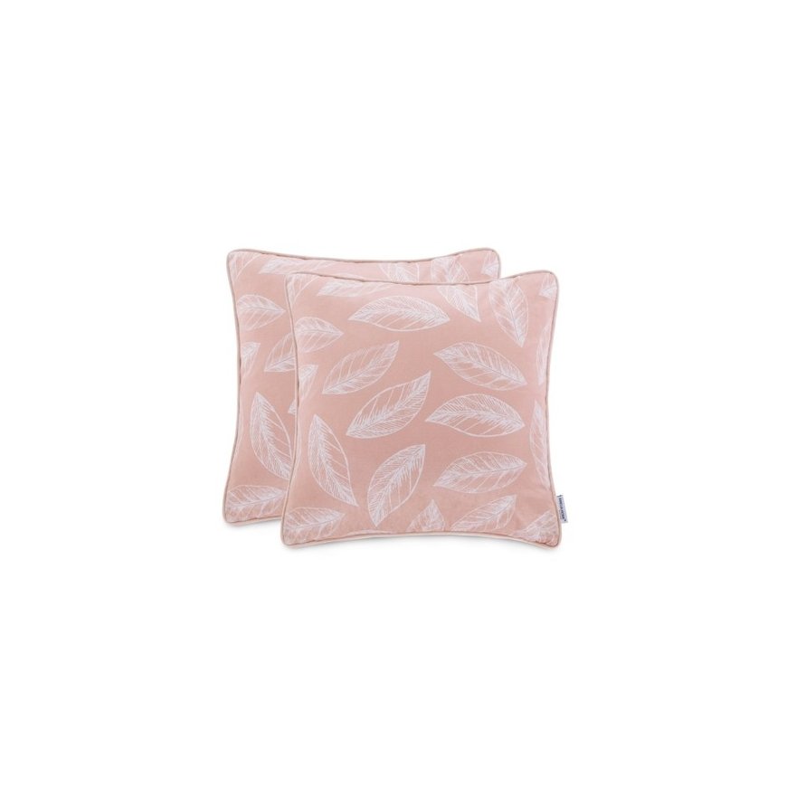 Dekoratiivne padjapüür AmeliaHome FUN 2 tk 45x45 cm, värv: valge, roosa – 2