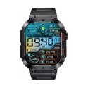 Giewont Smart Watch Veltori VT200-1 black silicone strap