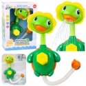 Lean Toys Bath Toy Turtle with Fish Fountain Shower Suction Cups Lean Toys Bath Toy Turtle with Fish Fountain Shower Suction Cups