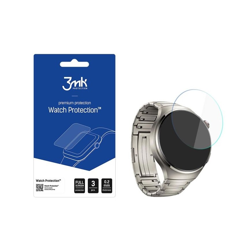 3MK plėvelė ARC Watch Huawei Watch 4 Pro Elite 48mm Fullscreen plėvelė