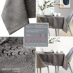 AmeliaHome TCLOTH/AH/VESTA/HMD/BOTTLEGREEN/40X40