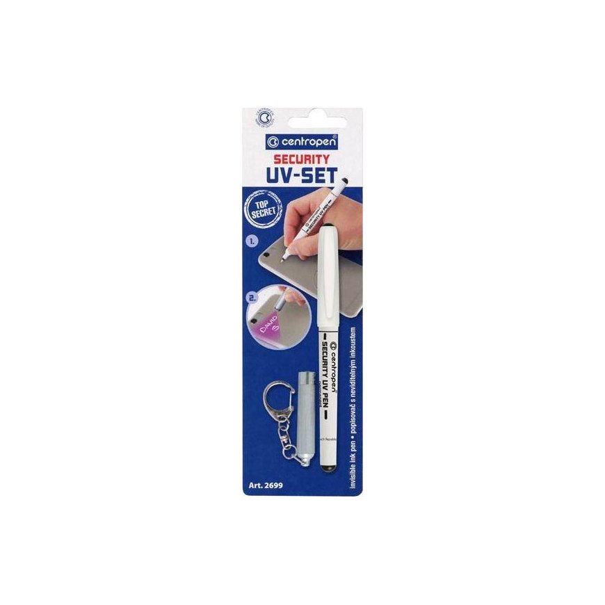 Centropen Centropen, marker 2699, UV, 1tk, 0,6-1mm, spetsiaalne püsiv tint, hind 1tk kohta – 2