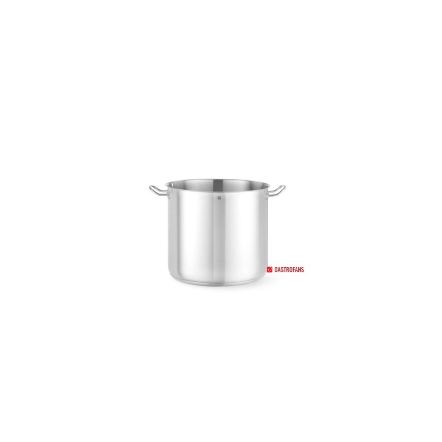 Hendi Profi Line Low Pot without Lid, 12 L, Diameter 320 x 156 mm