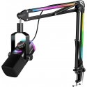 FIFINE AmpliGame AM8 PROT laidinis mikrofonas su stovu ir RGB apšvietimu USB/XLR FIFINE AmpliGame AM8 PROT laidinis mikrofonas su stovu ir RGB apšvietimu USB/XLR