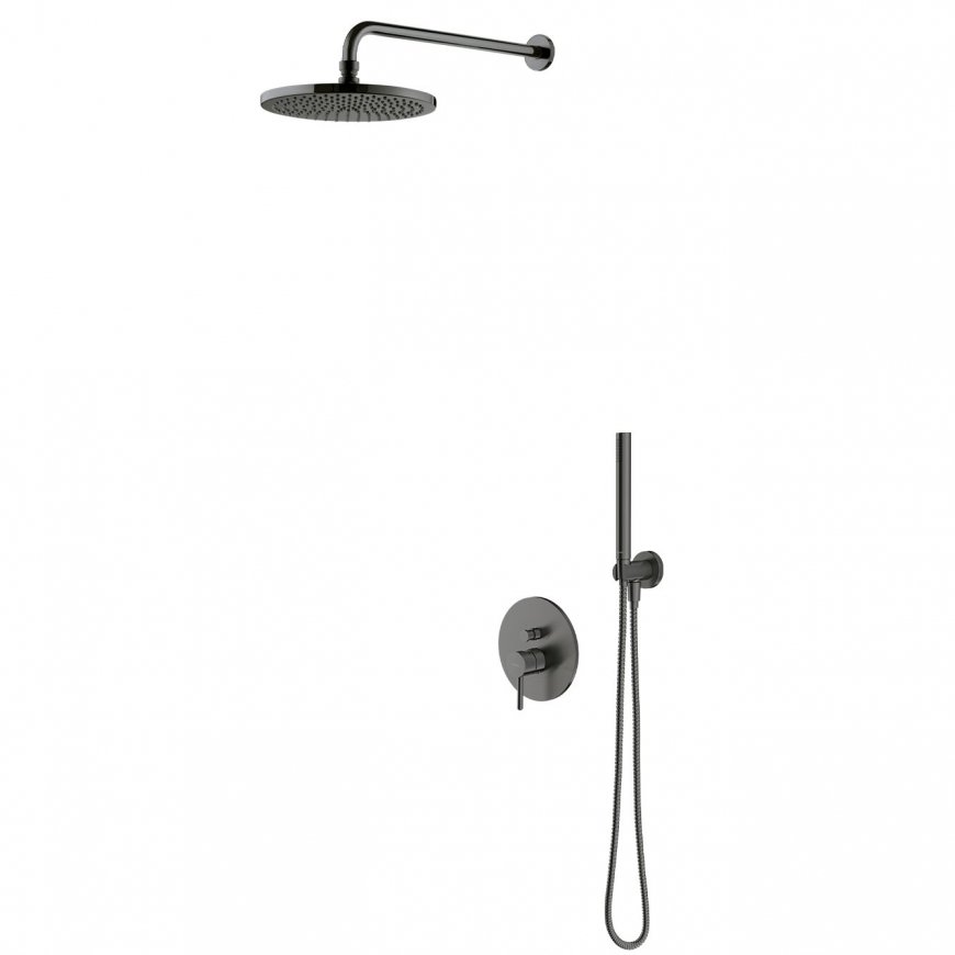 Omnires Concealed Shower Set SYSY35GR, color graphite