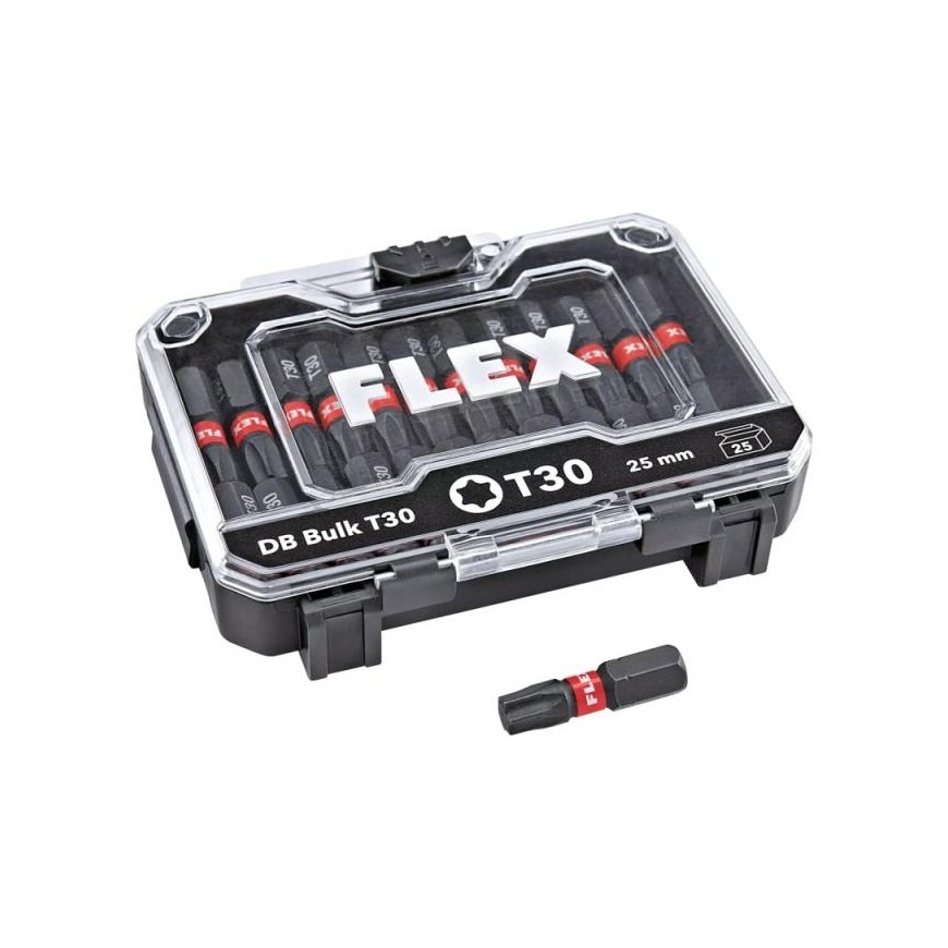 Flex Accessories Smūginių antgalių rinkinys FLEX DB T30 50 mm – 2