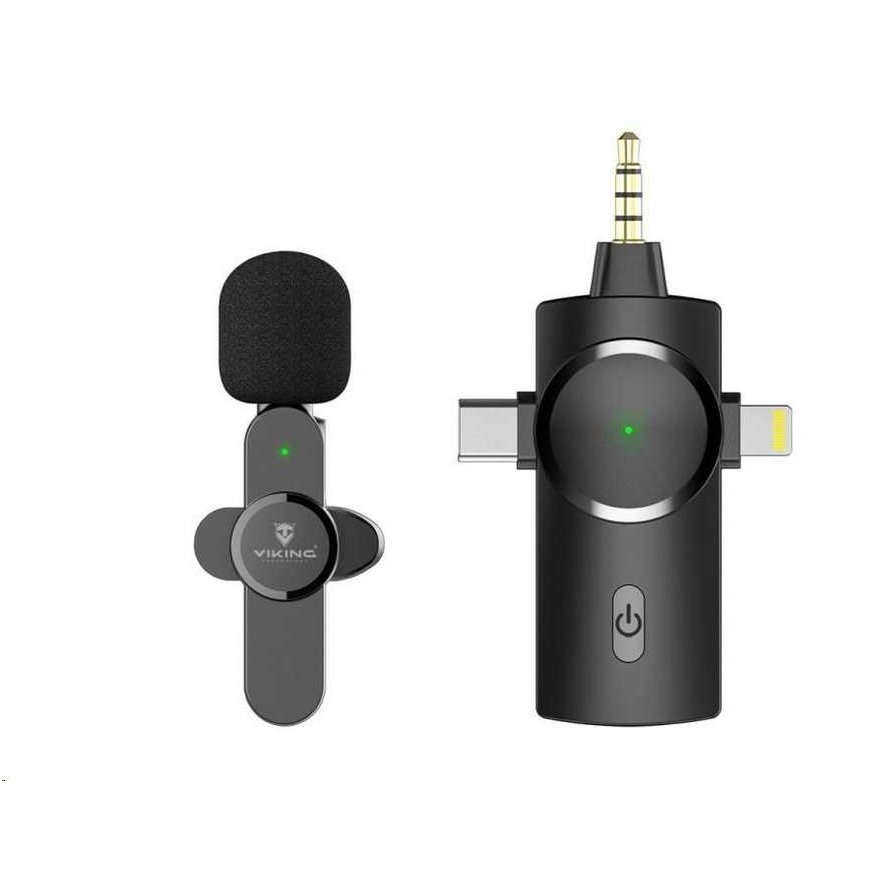 Wireless Microphone - KIMAFUN KM-G130-1 Lavalier Kit 30m Range Rechargeable – 2