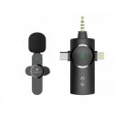 Wireless Microphone - KIMAFUN KM-G130-1 Lavalier Kit 30m Range Rechargeable Wireless Microphone - KIMAFUN KM-G130-1 Lavalier Kit 30m Range Rechargeable