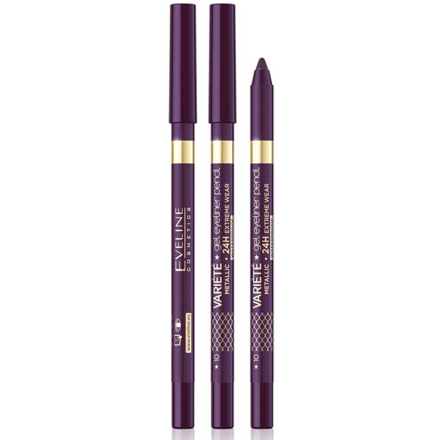 Eveline Cosmetics Variete Geeli Silmänrajauskynä 02 Ruskea – 2