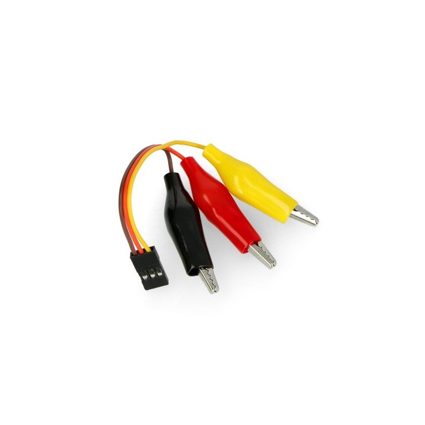 OEM 3-kontaktiline servoühendus krokodillist klamberdega – 2