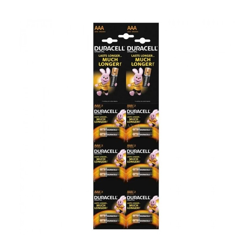 DURACELL Simply AAA -paristot, 12 kpl.
