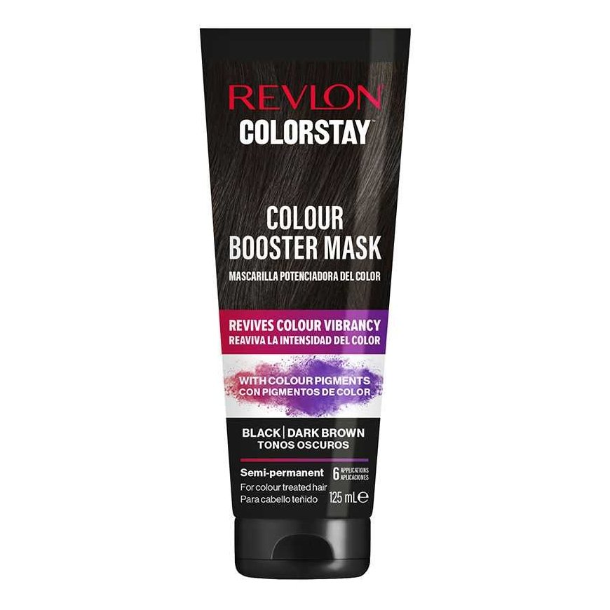 Revlon Colorstay Color Enhancer Mask Black, 125 ml