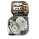 LOVI dynamic silicone pacifier BUDDY BEAR, 0-2 months, 2 pcs, 22/862