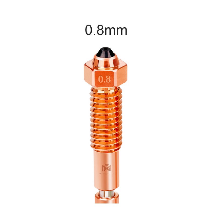 Mingda - MD-600D/MD-1000D heavily tempered steel nozzle with a hot surface – 2