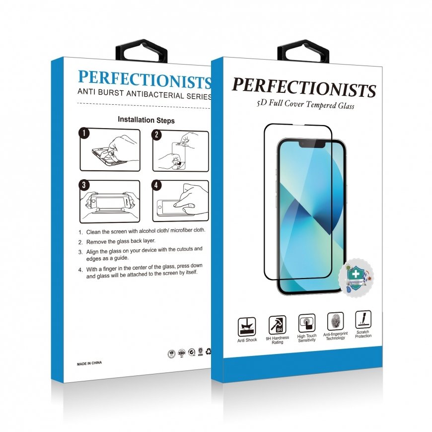 3D Protective Glass for Apple iPhone 16 Pro Max Black