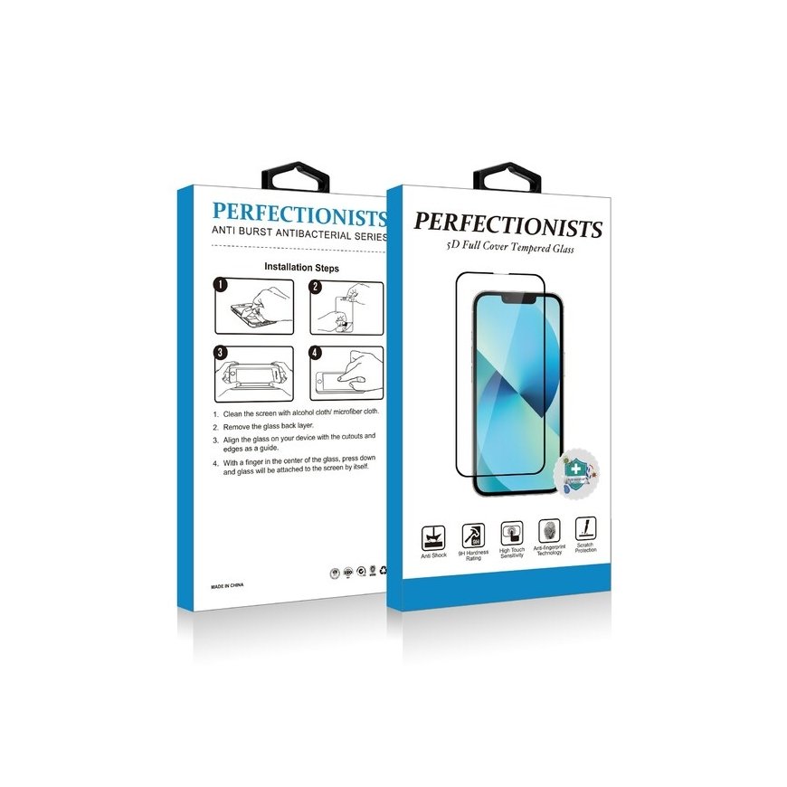 3D Protective Glass for Apple iPhone 16 Pro Max Black – 2