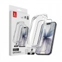 Crong EasyShield 2-Pack Tempered Glass Screen Protector for iPhone 17 / 17 Pro / 16 Pro Crong EasyShield 2-Pack Tempered Glass Screen Protector for iPhone 17 / 17 Pro / 16 Pro