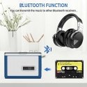 ezcap Bluetooth cassette player, Walkman tape player with 3.5 mm output and headphones ezcap Bluetooth cassette player, Walkman tape player with 3.5 mm output and headphones