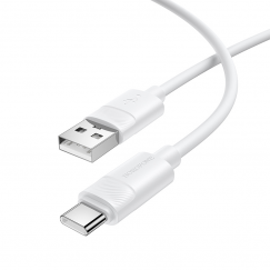 Borofone Cable BX123 Leya - USB to Typ C - 36W 3A 1 metre white