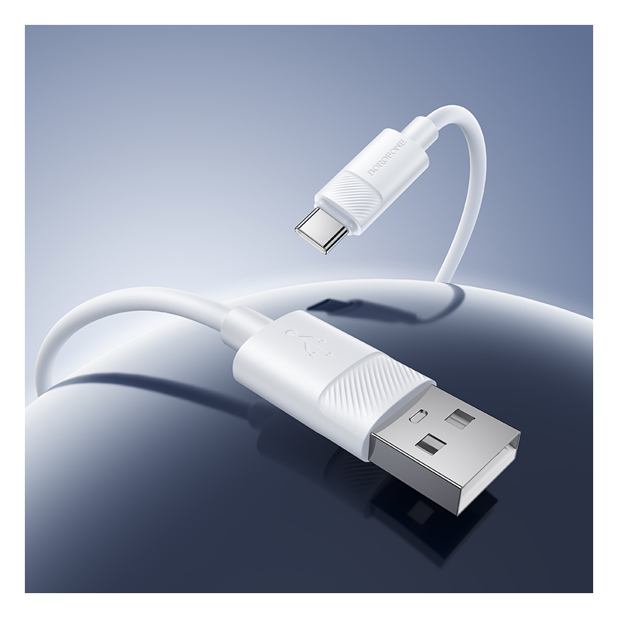 Borofone Cable BX123 Leya - USB to Typ C - 36W 3A 1 metre white – 4