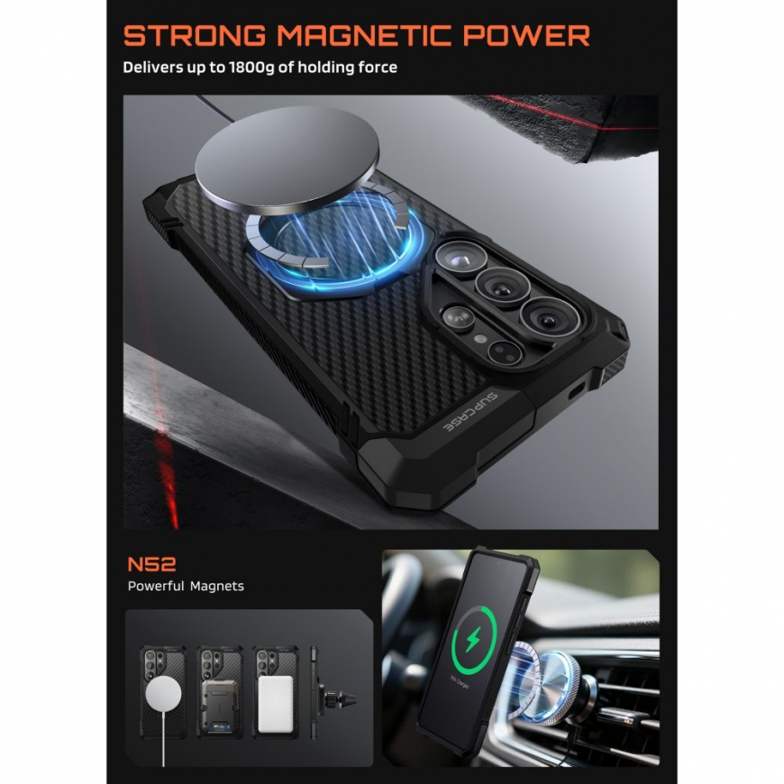 SUPCASE UB GRIP MAG MAGSAFE GALAXY S26 ULTRA ARAMID – 3