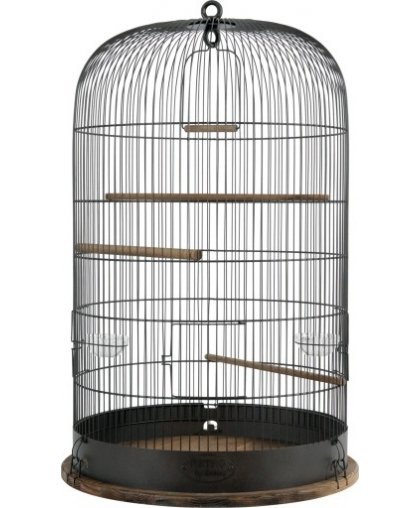 ZOLUX Klatka Retro Marthe śr. 45 dla ptaków kol. czarny – 2