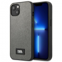 Karl Lagerfeld KLHCP13MSFMP2DG iPhone 13 6,1" hardcase srebrny|s Karl Lagerfeld KLHCP13MSFMP2DG iPhone 13 6,1" hardcase srebrny|s