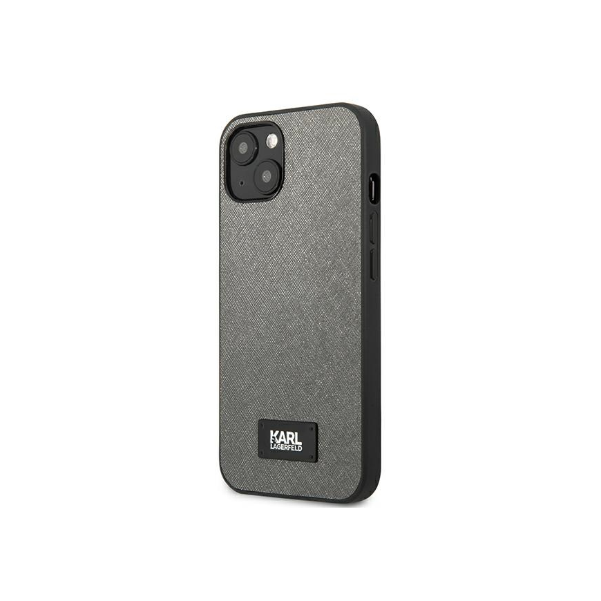Karl Lagerfeld KLHCP13MSFMP2DG iPhone 13 6,1" hardcase srebrny|s – 2