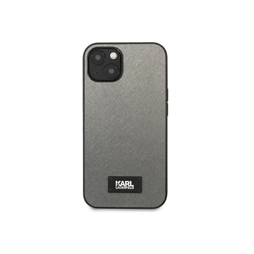 Karl Lagerfeld KLHCP13MSFMP2DG iPhone 13 6,1" hardcase srebrny|s – 3