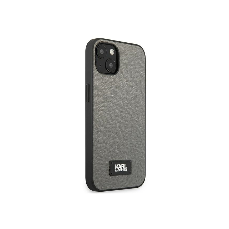 Karl Lagerfeld KLHCP13MSFMP2DG iPhone 13 6,1" hardcase srebrny|s – 4