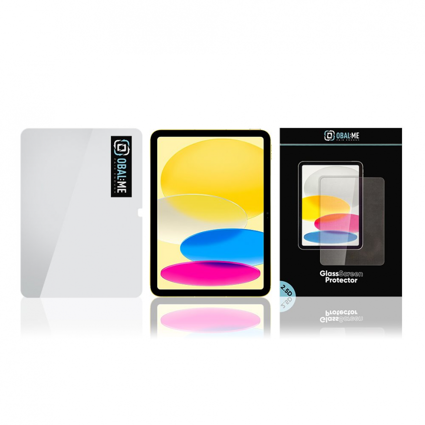 OBAL:ME 2.5D Glass Screen Protector for iPad 10.9 2022|11 2025 C – 2