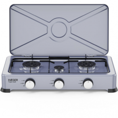 Haeger GC-03E.025A Triple Cook 3 Burner gas cooker