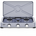 Haeger GC-03E.025A Triple Cook Trīsriņķu gāzes plītiņa Haeger GC-03E.025A Triple Cook Trīsriņķu gāzes plītiņa