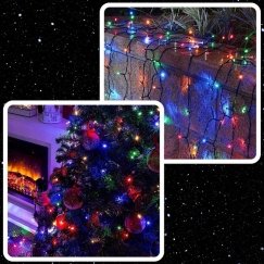 EXTRALINK JOUluVALOT 500LED ULKONA JA SISÄÄN VALKOISET KUIVAKUUT. 32,7M