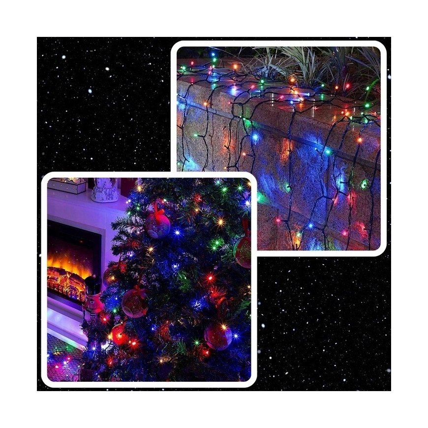EXTRALINK JOUluVALOT 500LED ULKONA JA SISÄÄN VALKOISET KUIVAKUUT. 32,7M