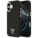 Guess Glitter Triangle Logo MagSafe Case for iPhone 17 - Black Guess Glitter Triangle Logo MagSafe Case for iPhone 17 - Black