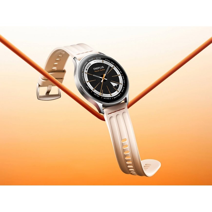 OnePlus Watch Lite - išmanusis laikrodis, sidabrinis