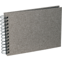 Focus "Essence Wire-O" 23x17 notebook with black sheets. Focus "Essence Wire-O" 23x17 notebook with black sheets.
