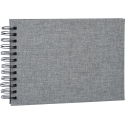 Focus "Essence Wire-O" 23x17 notebook with black sheets. Focus "Essence Wire-O" 23x17 notebook with black sheets.
