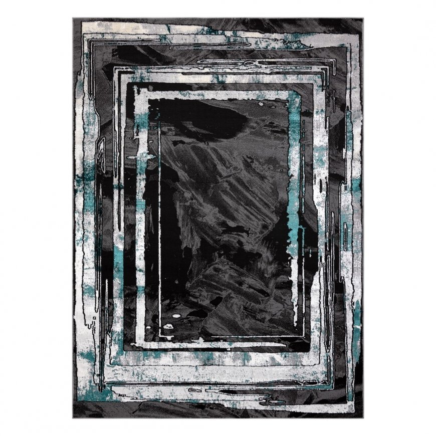 Vaip WELLI FRAME värv hall 120x170 Hakano