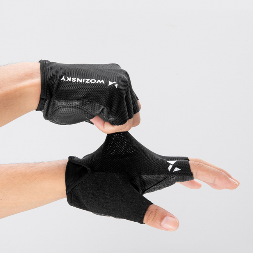 Wozinsky WRR-01XL Cycling Gloves Size XL - Black – 4
