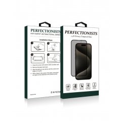 LCD kaitseklaas 2.5D Privaatsus Perfektsionistid Apple iPhone 13 mini must