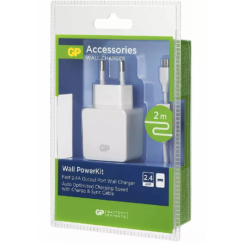 V-tac 1m mikro USB kaabel, must